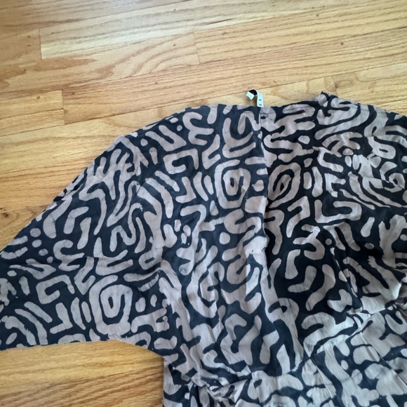 Osei Duro Letsa Wrap Dress in E-Z-Maze Sz XS - Picture 5 of 5